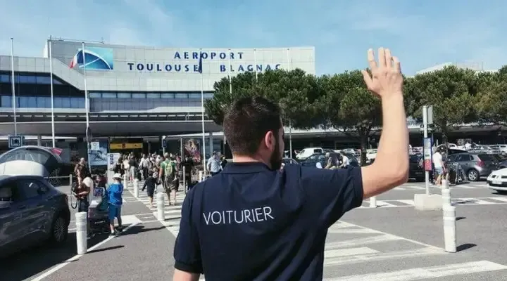 Illustration - Photo non contractuelle Parking Blue Valet - Aéroport Toulouse Blagnac